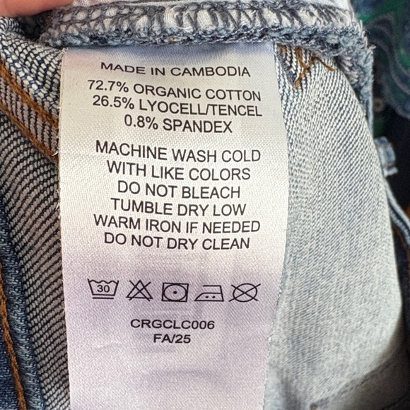 Quince Bella Stretch Barrel Jeans 31 - Picture 10 of 11